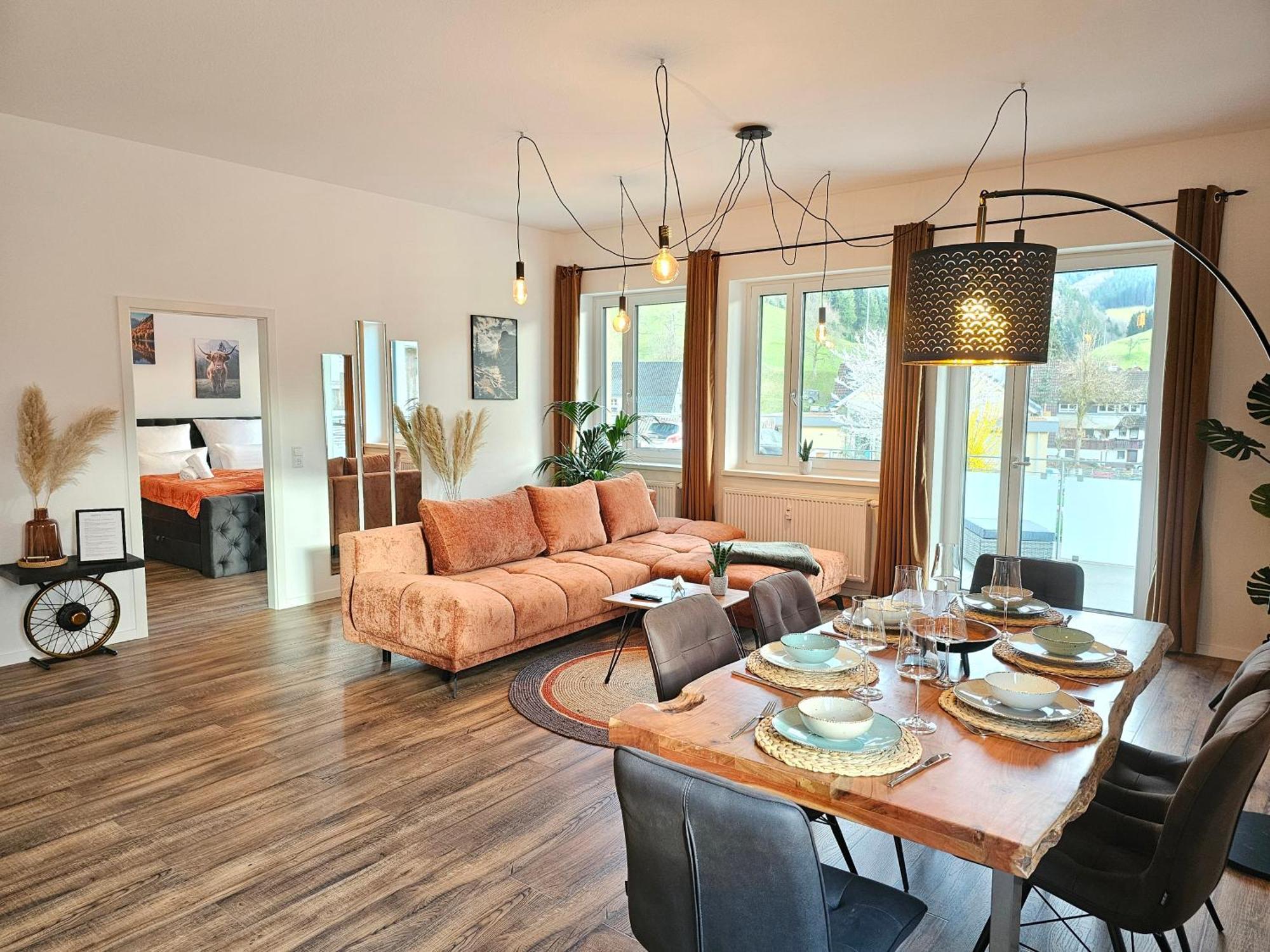 Design-Apartment I Black Forest I Boxspring I Nespresso I Spielplatz Oberharmersbach Extérieur photo